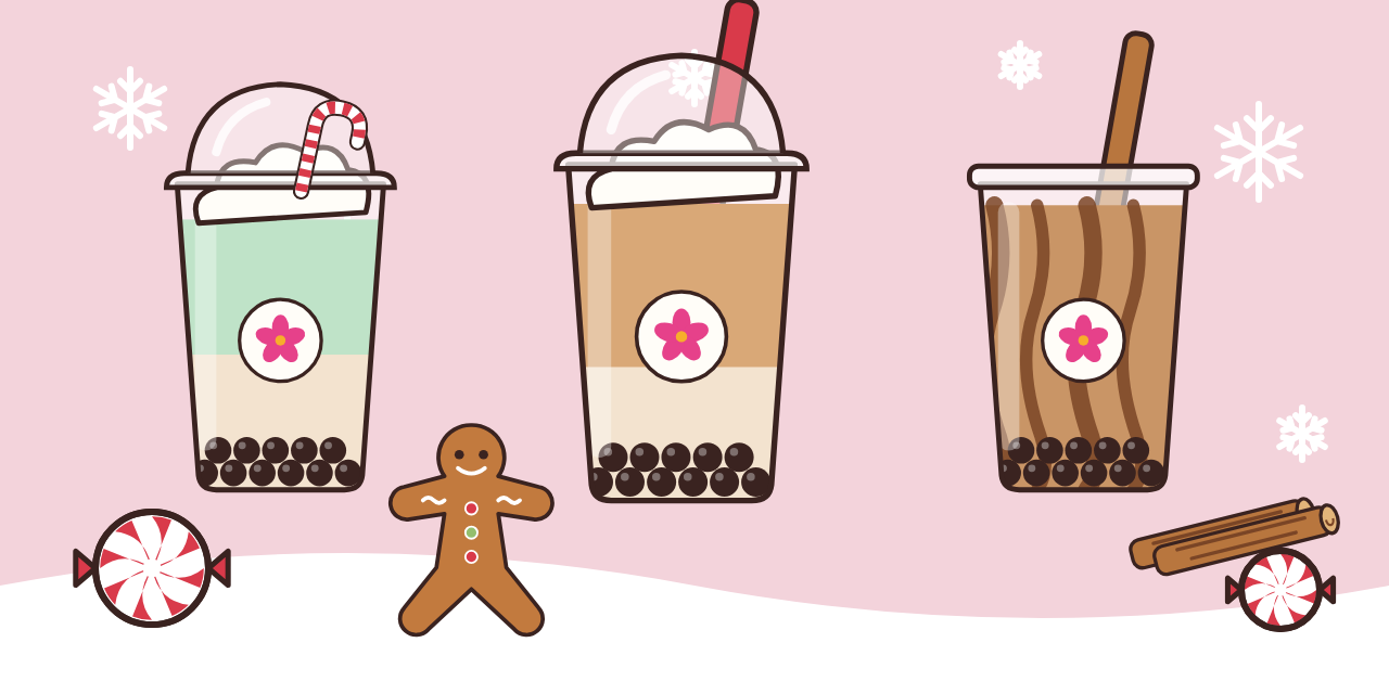 Winter Flavor Drop illustration